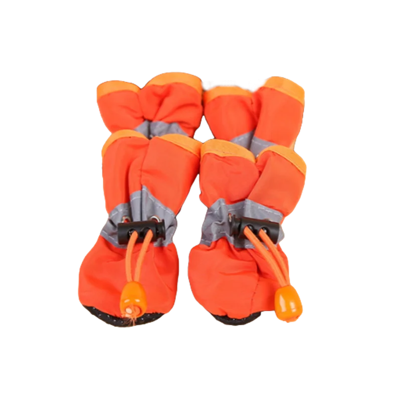 4pcs/set Waterproof Pet Dog Shoes Chihuahua Anti-slip Rain Boots Footwear For Small Cats Dogs Puppy Dog Pet Booties - My Store