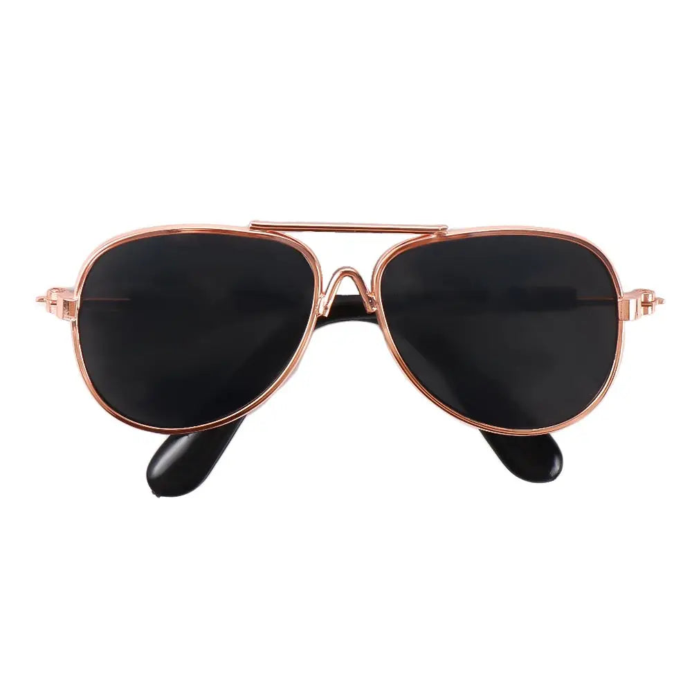 Dog Cat Sunglasses Cat Pet Product Lovely Vintage Round Reflection Eyewear Glasses Small Dog Cat Pet Photo Props Accessories