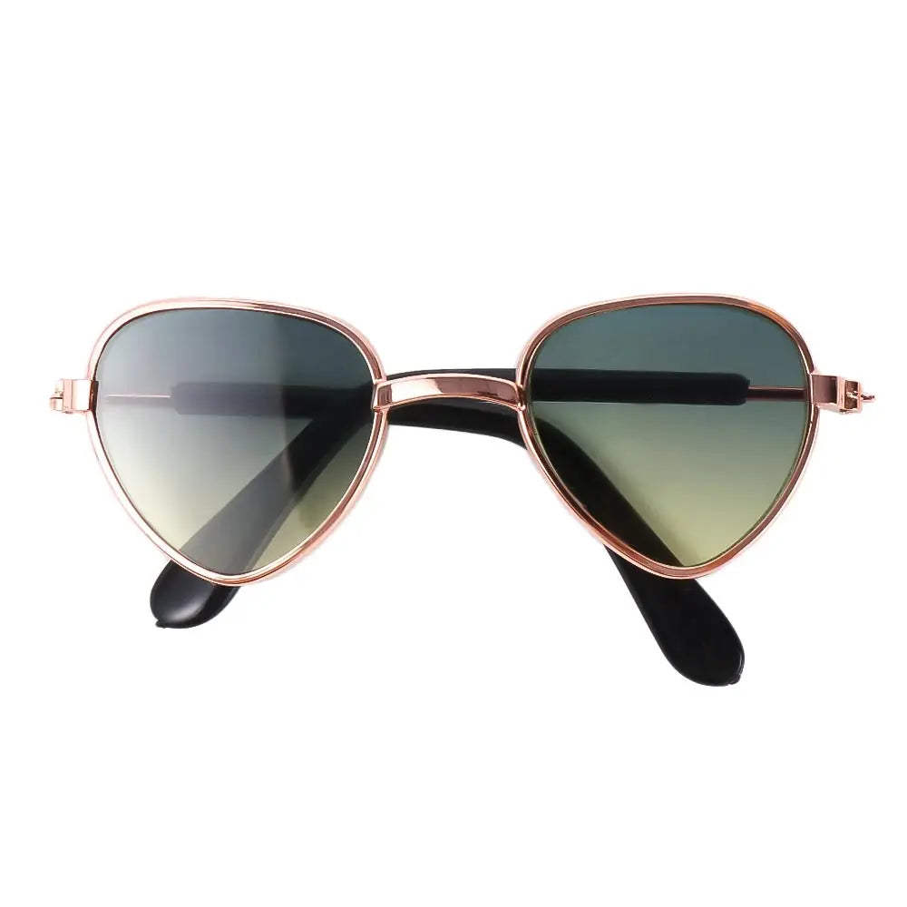 Dog Cat Sunglasses Cat Pet Product Lovely Vintage Round Reflection Eyewear Glasses Small Dog Cat Pet Photo Props Accessories
