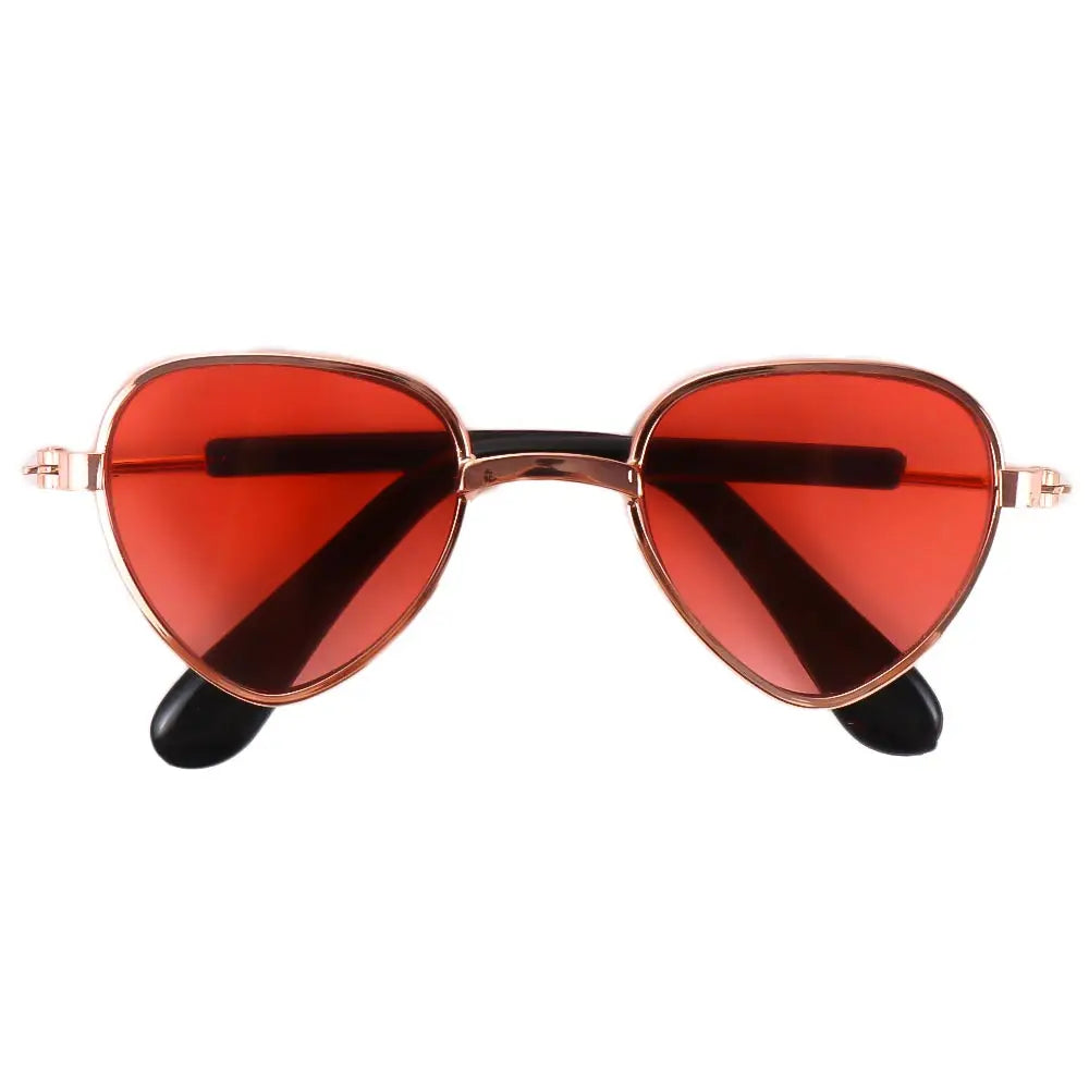 Dog Cat Sunglasses Cat Pet Product Lovely Vintage Round Reflection Eyewear Glasses Small Dog Cat Pet Photo Props Accessories