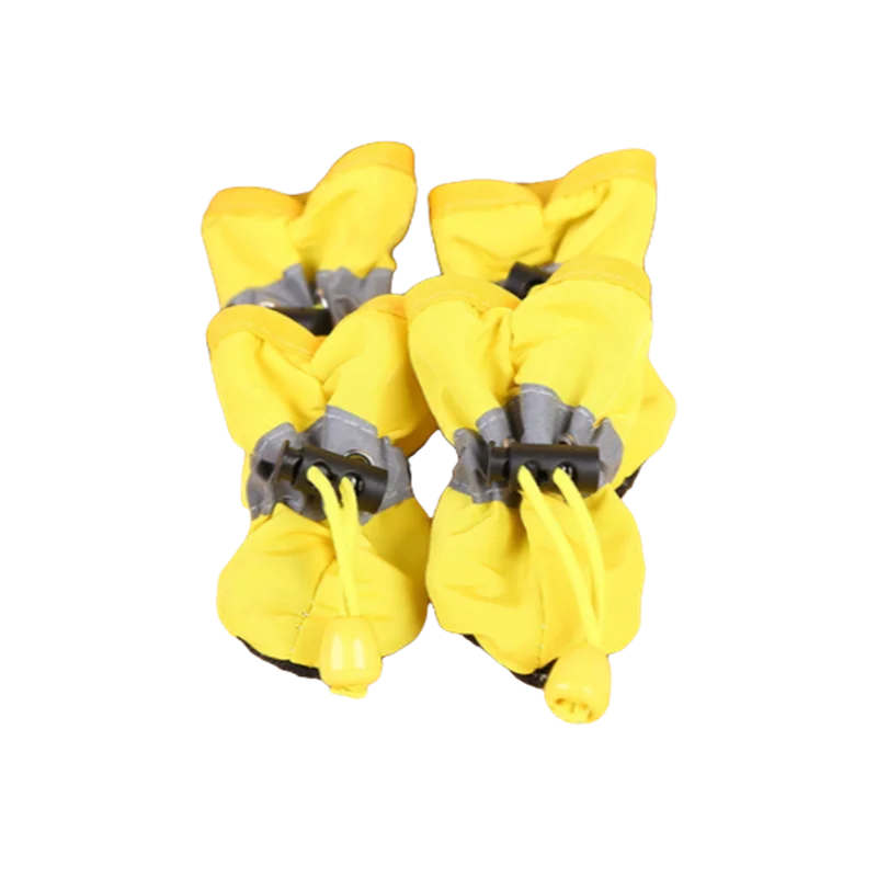 4pcs/set Waterproof Pet Dog Shoes Chihuahua Anti-slip Rain Boots Footwear For Small Cats Dogs Puppy Dog Pet Booties - My Store