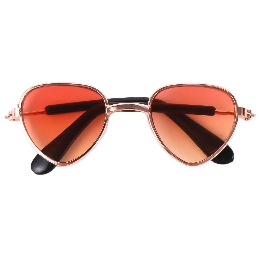 Dog Cat Sunglasses Cat Pet Product Lovely Vintage Round Reflection Eyewear Glasses Small Dog Cat Pet Photo Props Accessories