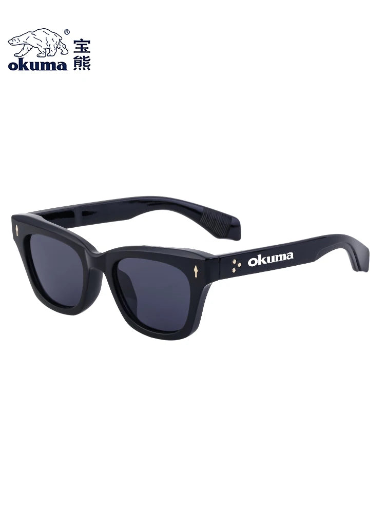 Okuma Sunglasses Men Women Retro Style Sun Glasses For Male Female Simple and Fashion Glasses For Outdoor Life Accessories