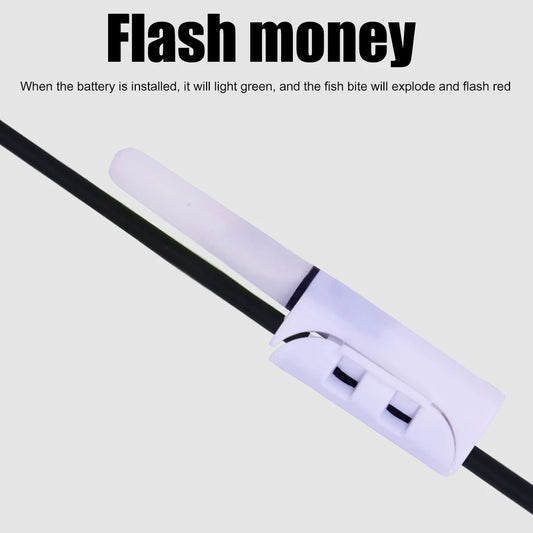 Portable Electronic Pole Lamp Bite Alarm Indicator Waterproof Glow Sticks Fishing Rod Light Stick for Night Fishing Accessories