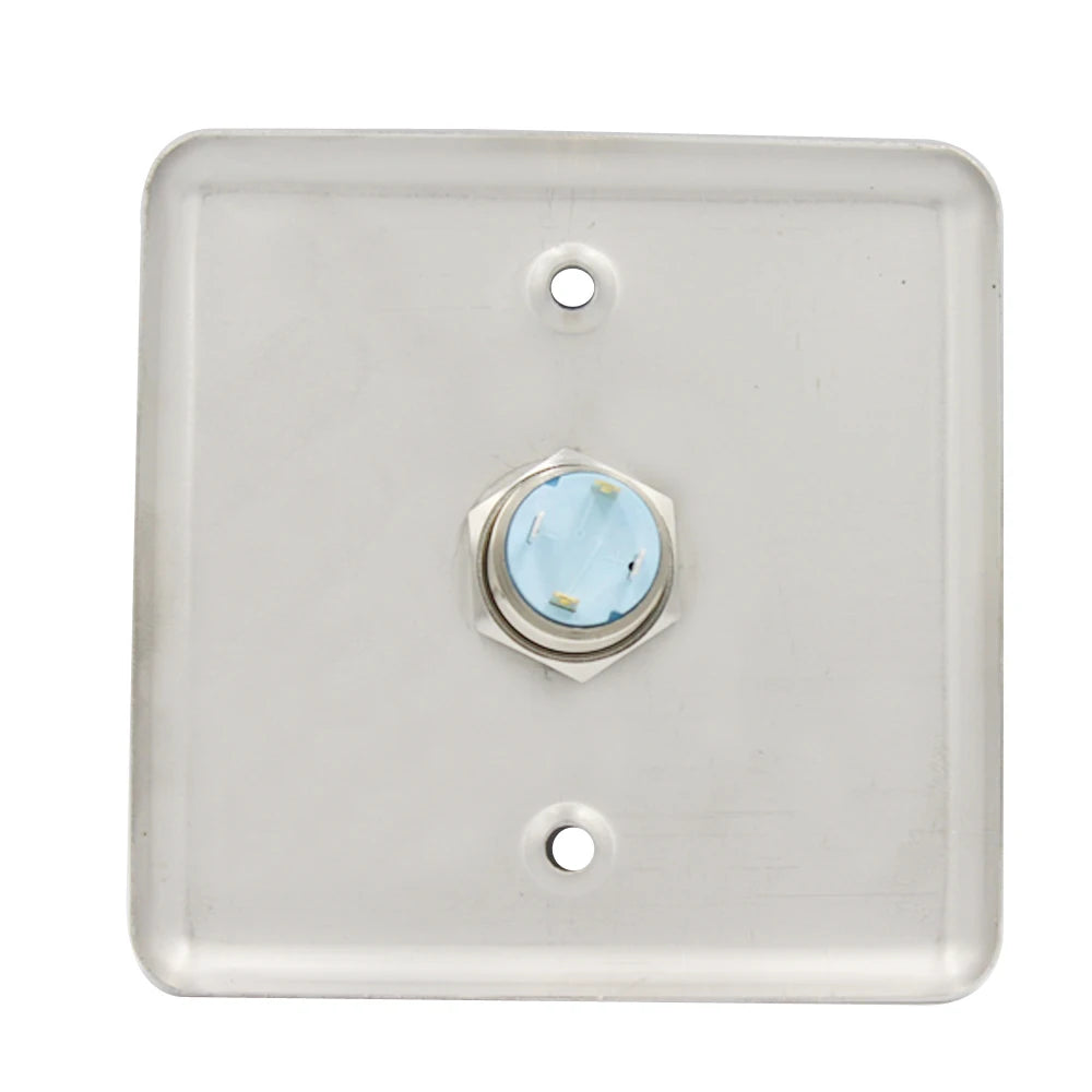 IP65 Waterproof Stainless Steel Exit Button - LED Backlit Door Release Switch with Access Control & Alarm System Integration