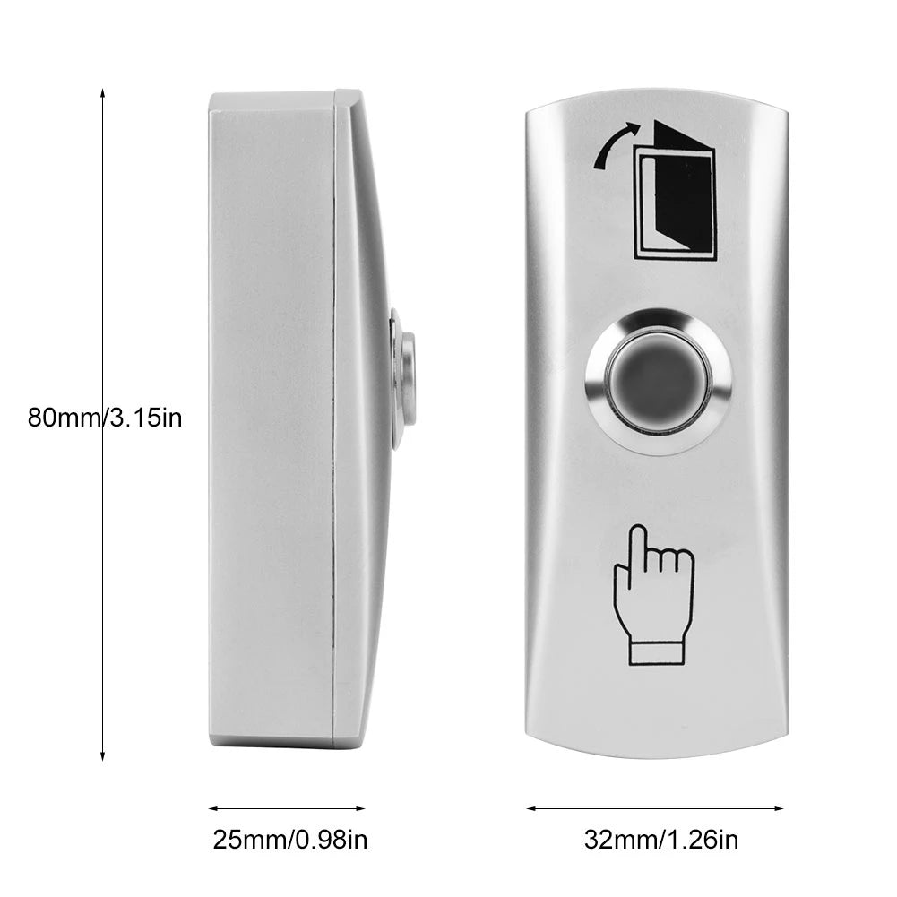 Door Access Control System Exit Button Door Push Release Button Switch (AD-01A)