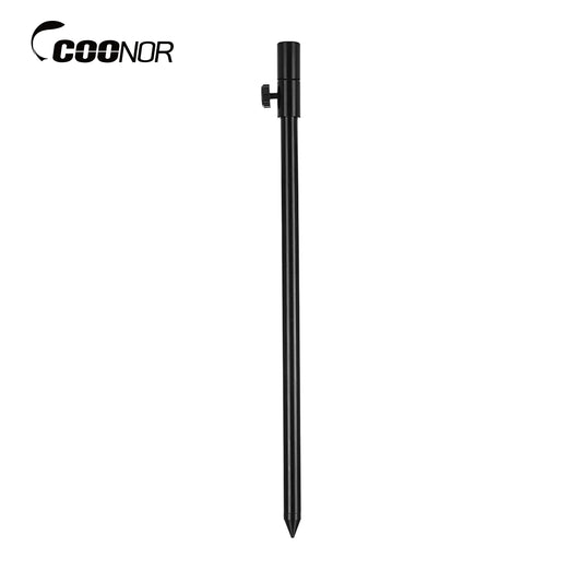 Coonor 34-56cm Extending Aluminum Alloy Fishing Bankstick Adjustable Carp Fishing Bank Stick Fishing Rod Pod Rest for Bite Alarm